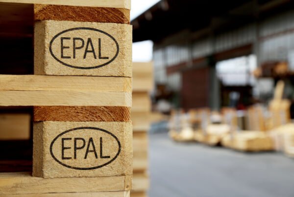 Euro pallet supplier Belgium - European delivery network