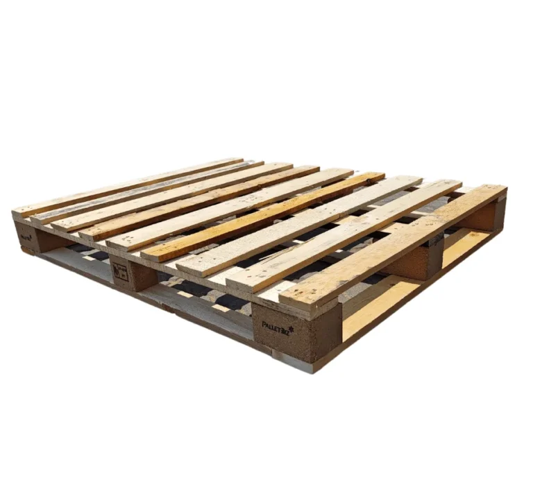 Used industrial pallets